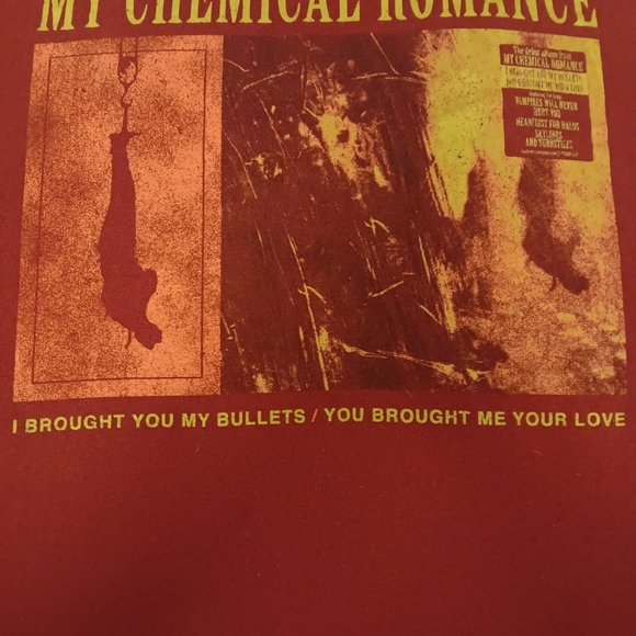 My Chemical Romance Red Graphic Tee - Picture 3 of 5